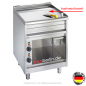 Preview: EKU Elektro Grillplatte hartverchrom, 600 x 650 x 850 mm, 7,8 kW, 400 V